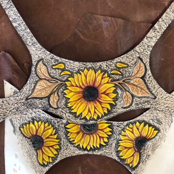 Sunflower Sandals size 8. For Suicide Prevention - Picture 7 of 7